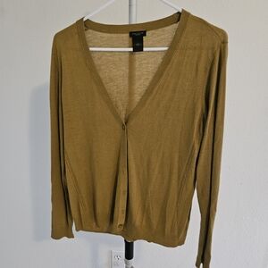 Ann Taylor Camel Knit Top
